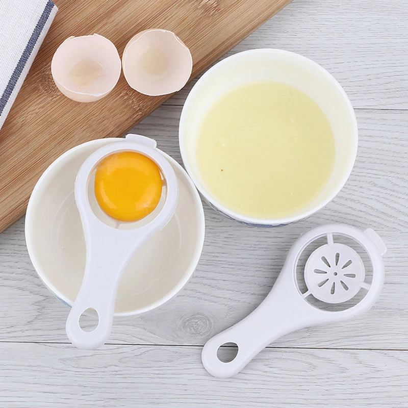 Egg White Yolk Separator Multifunctional Egg Liquid Filter Simple Convenient Egg White Dividers Baking Accessories Kitchen Tool