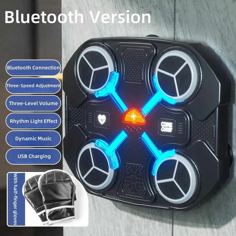 Smart Bluetooth Music Boxing Machine,Decompression,Fighting Fitness Home Boxing Wall Target Boxing Trainer Boxing Accessories