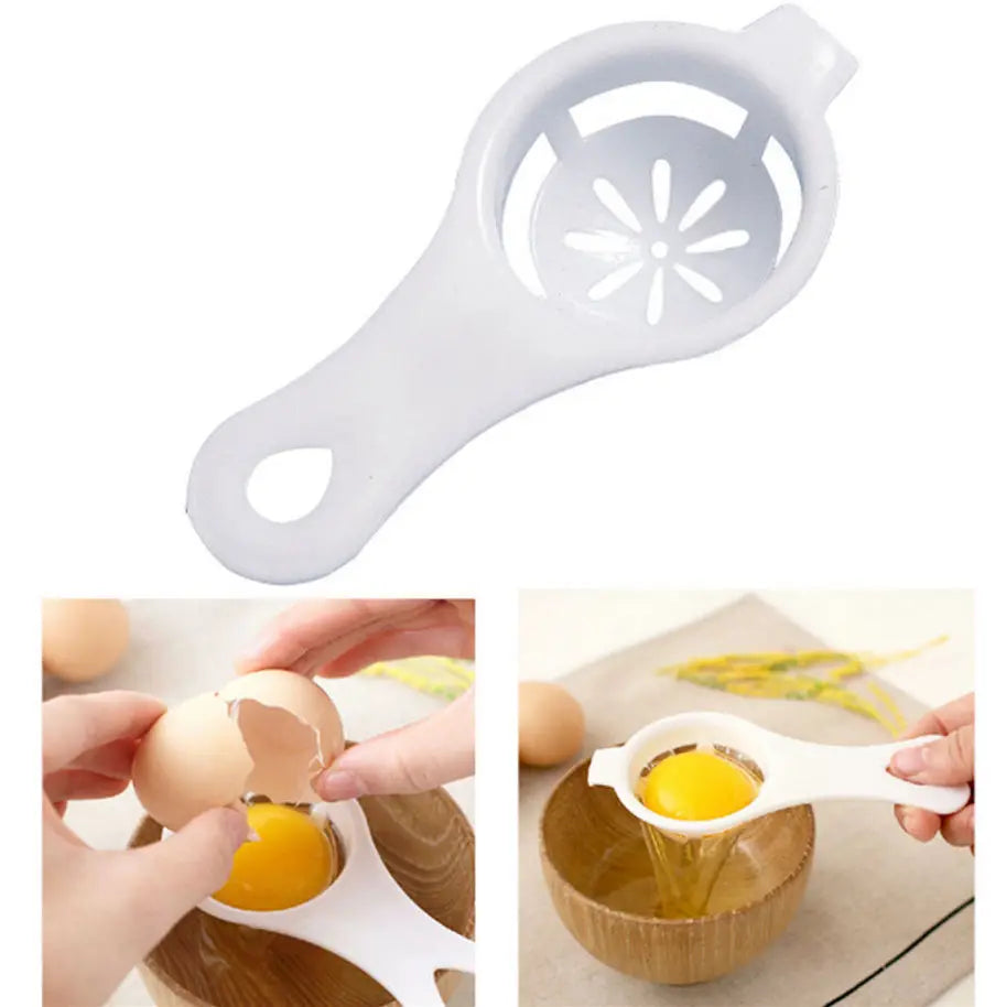 Egg White Yolk Separator Multifunctional Egg Liquid Filter Simple Convenient Egg White Dividers Baking Accessories Kitchen Tool