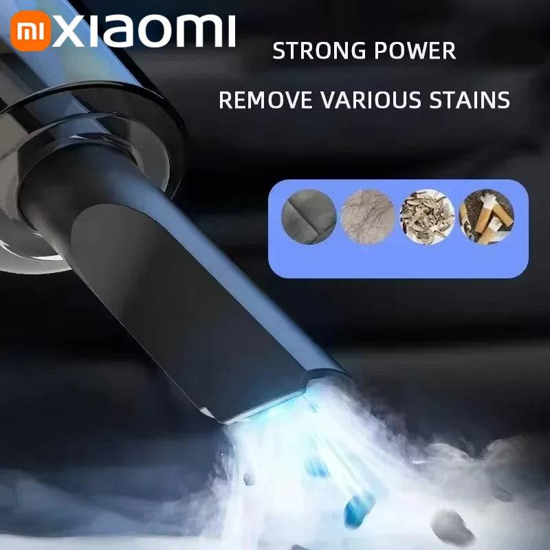 Xiaomi Car Vacuum Cleaner 120W High Power USB Charge Handheld Cordless Vacuum Cleaner Strong Suction Car Home 69980000pa