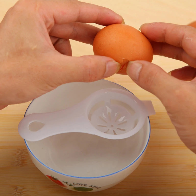 Egg White Yolk Separator Multifunctional Egg Liquid Filter Simple Convenient Egg White Dividers Baking Accessories Kitchen Tool