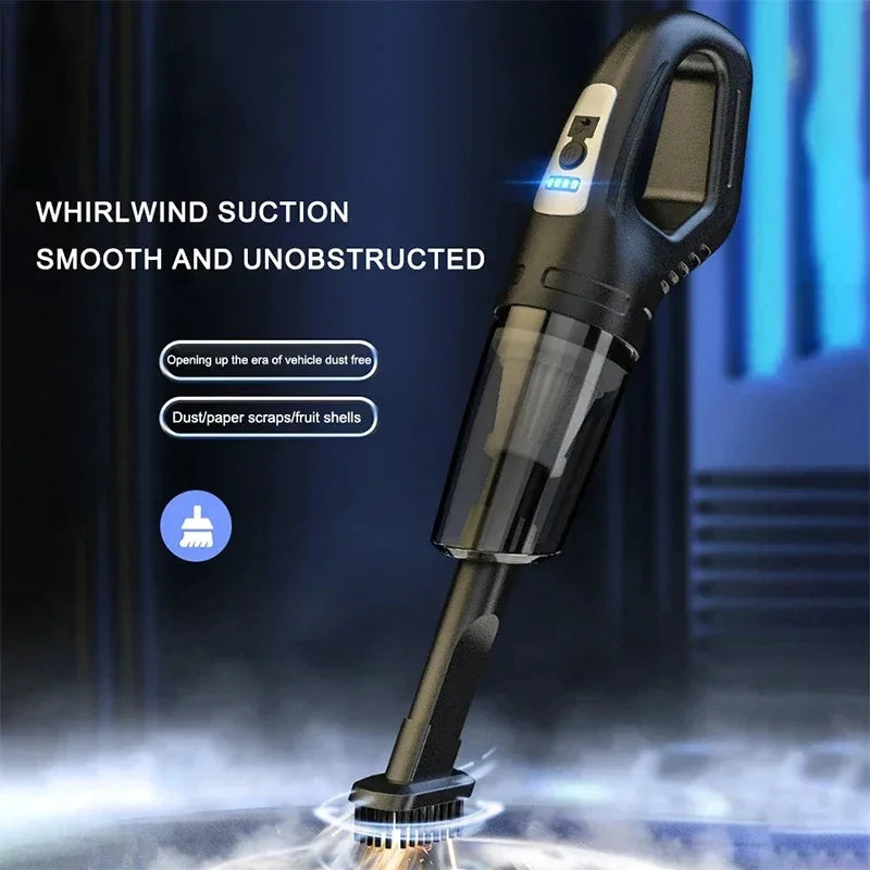 Xiaomi Car Vacuum Cleaner 120W High Power USB Charge Handheld Cordless Vacuum Cleaner Strong Suction Car Home 69980000pa