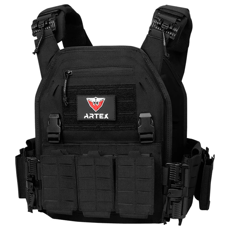 Ranger Green Plate Carrier Tactico Vest With Quick Release Security Molle Chaleco Tactico Bandolier Laser Cut Vest