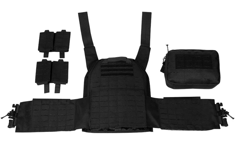 Ranger Green Plate Carrier Tactico Vest With Quick Release Security Molle Chaleco Tactico Bandolier Laser Cut Vest